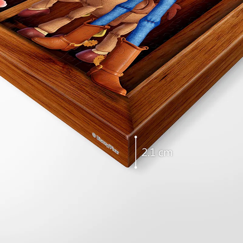 📦訂購 台灣代購 Disney 迪士尼 Toystory 反斗奇兵 玩具收藏櫃 1336片 無框拼圖