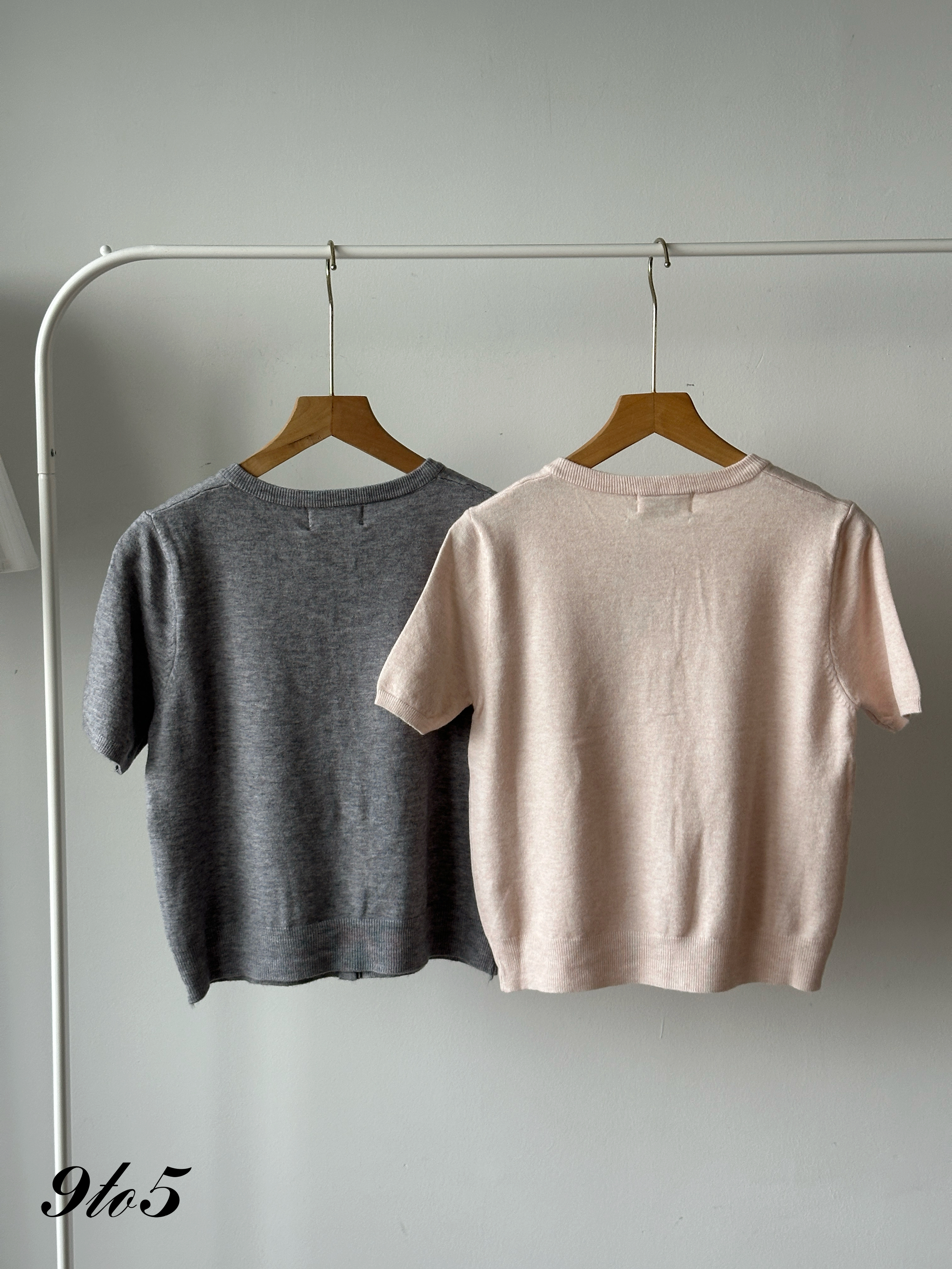 T4288 Short Sleeve Knit Cardigan - 4 Colors