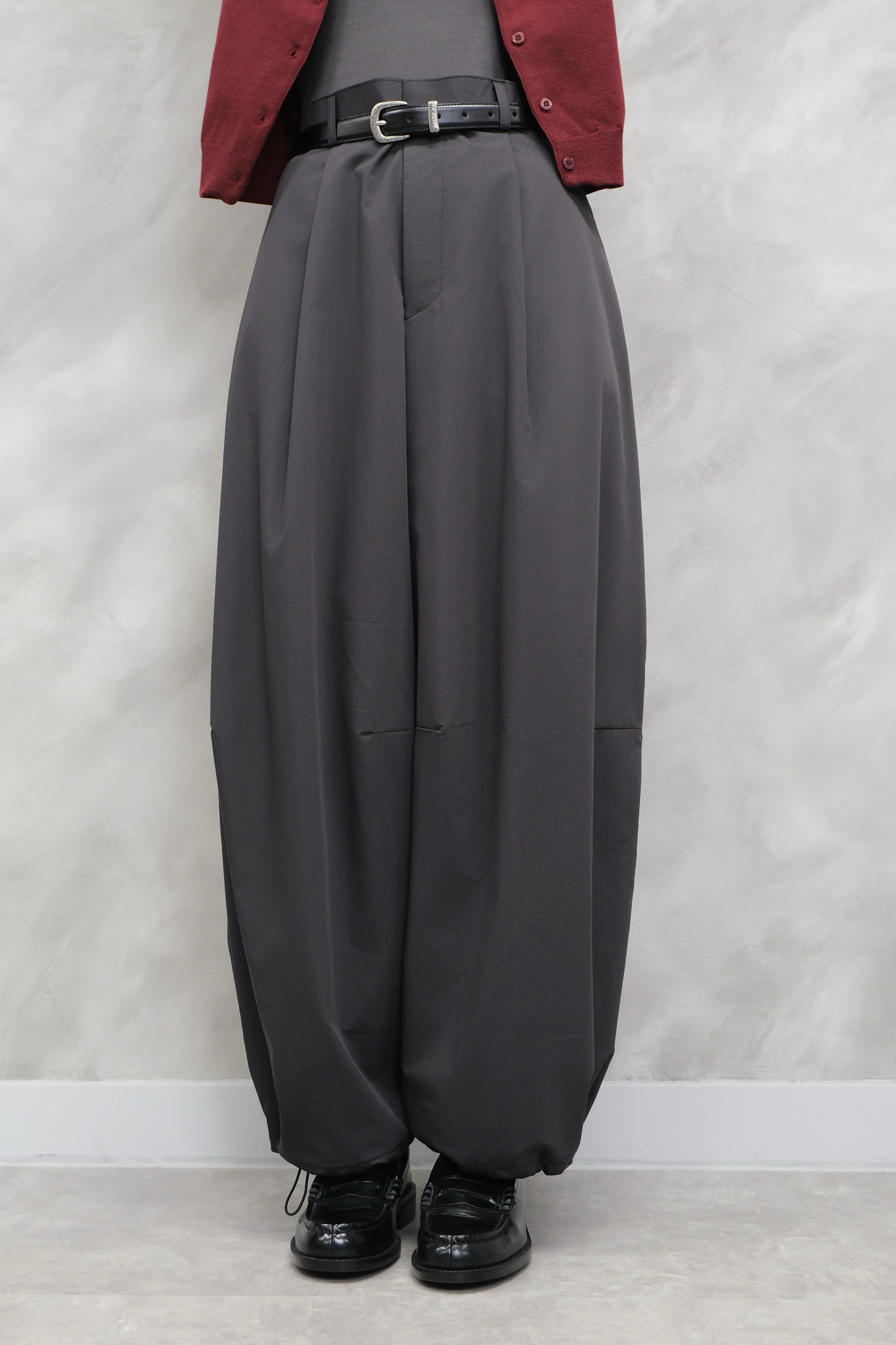（Unisex) Urban Volume Pleated Trousers #pt24