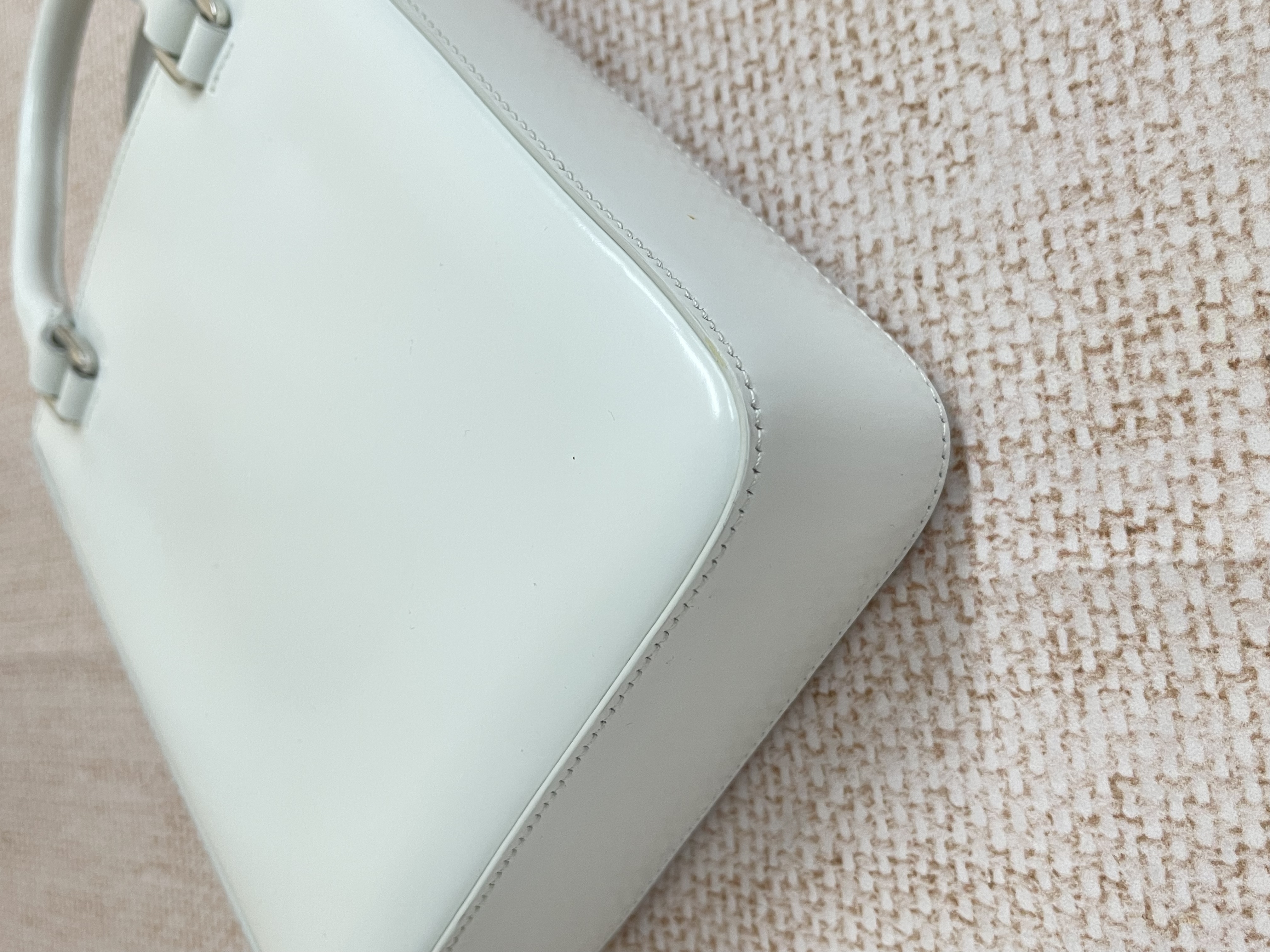 Pre-owned Prada Spazzolato Leather Mini Tote/ Product Code: 26042407