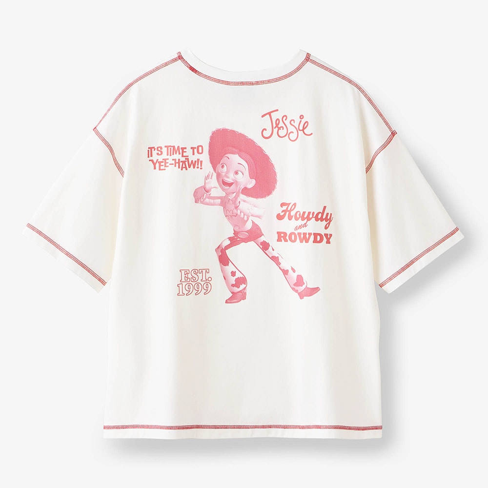 🆕【⭐訂購⭐】🇯🇵日本直送🌀#ToyStory #玩具總動員 #情侶裝 撞色車線 短袖 tee［3款選］🌀[ELFA-0208][260728]
