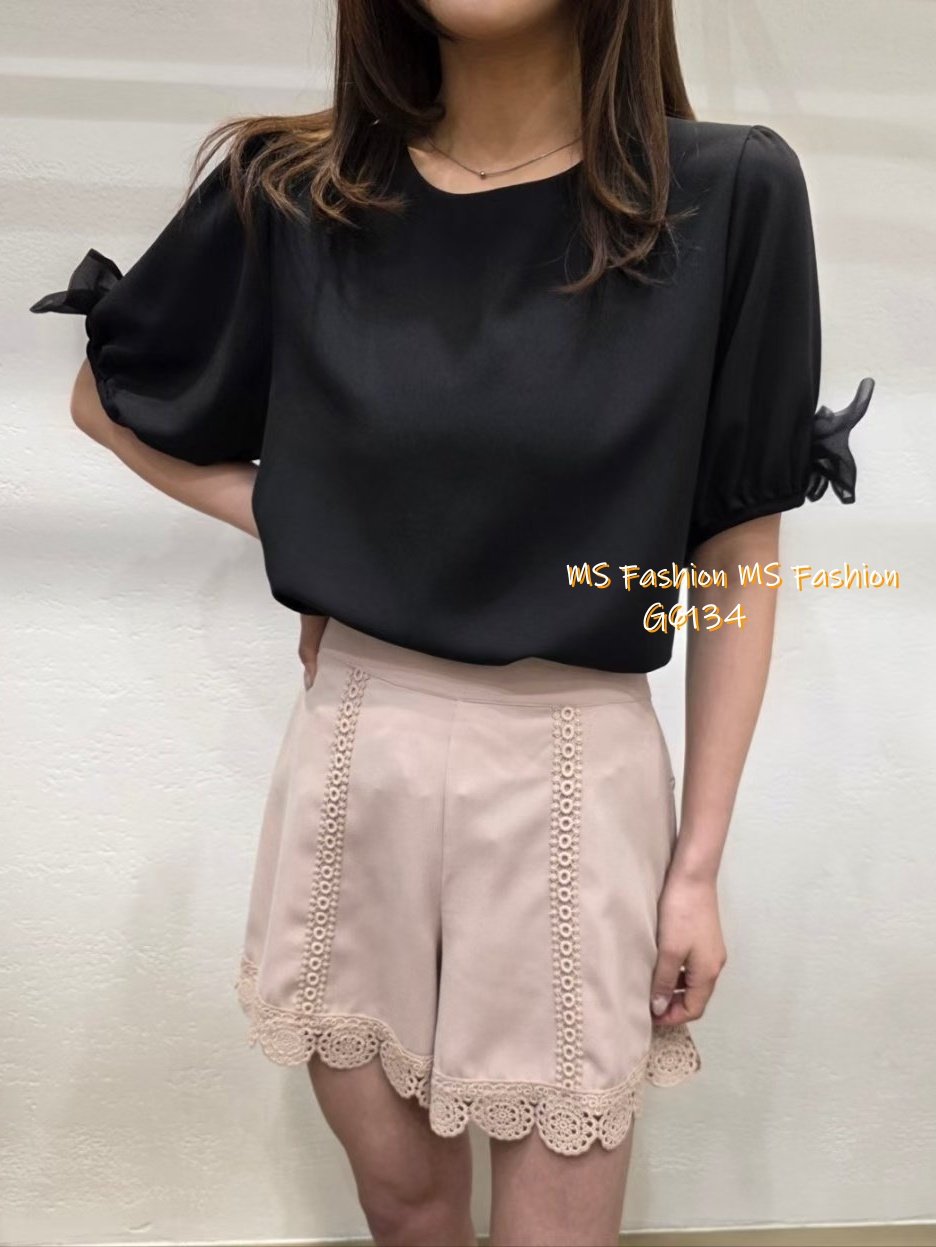 G6134 韓國🇰🇷靚料蝴蝶袖top