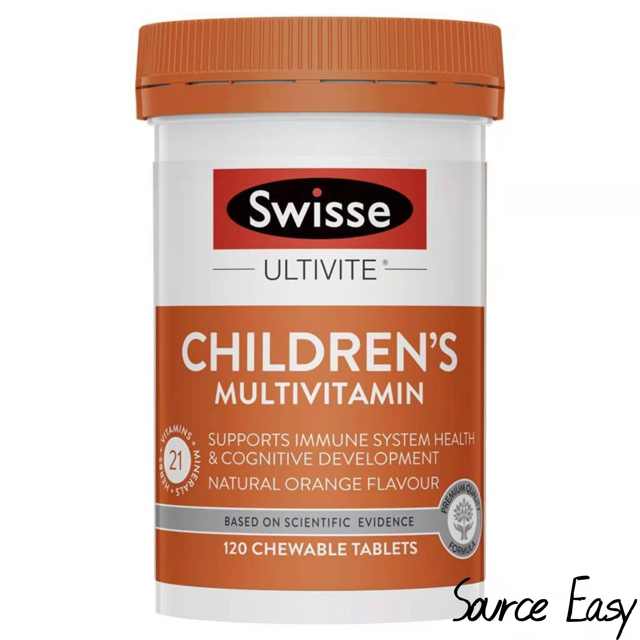 (NS)澳洲 Swisse Ultivite 兒童多種維生素咀嚼片120粒