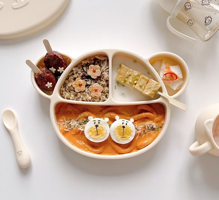 Silicone Suction Food Plate