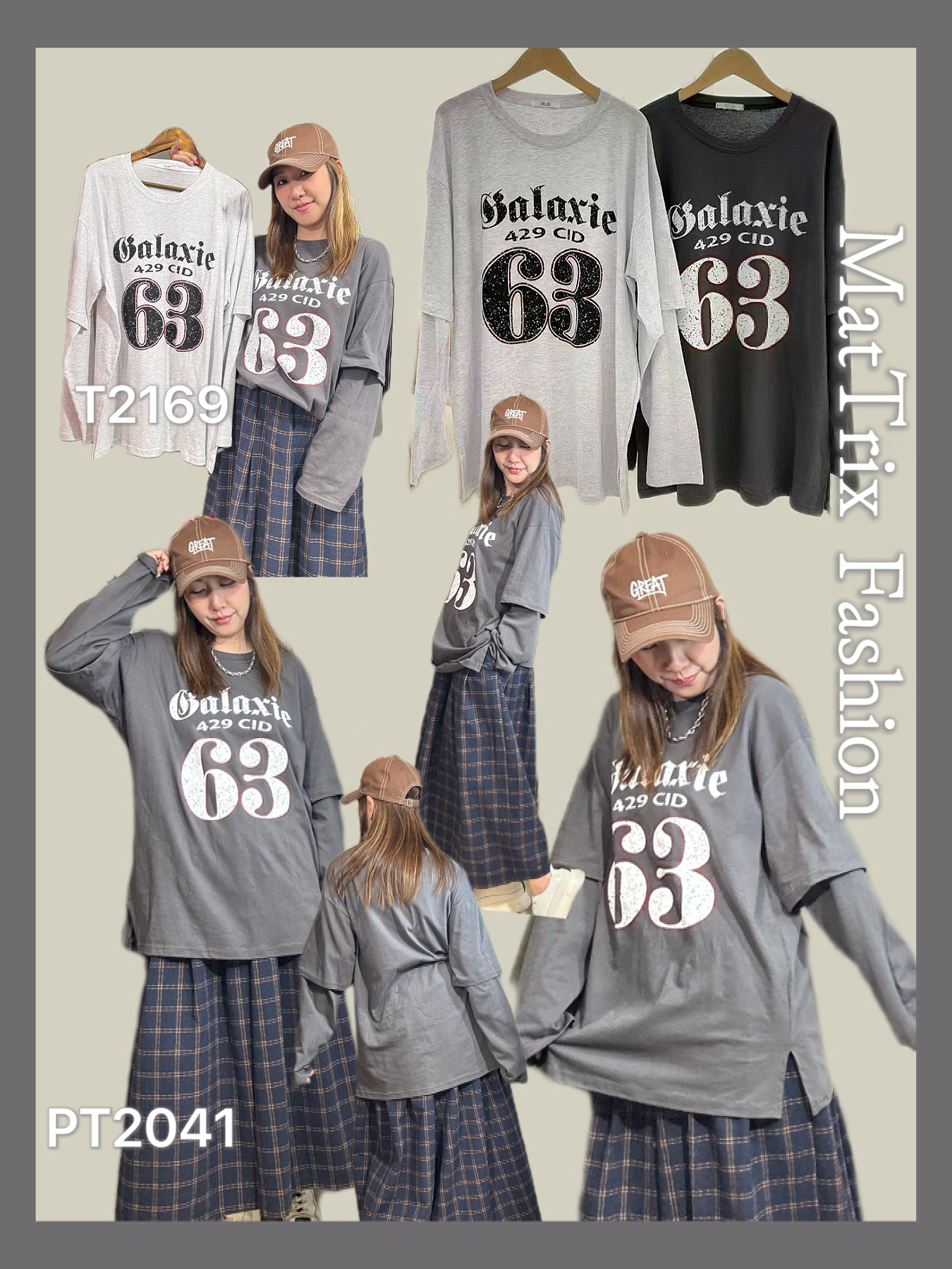 T2169/ 63號假兩件Tee  原價 $239