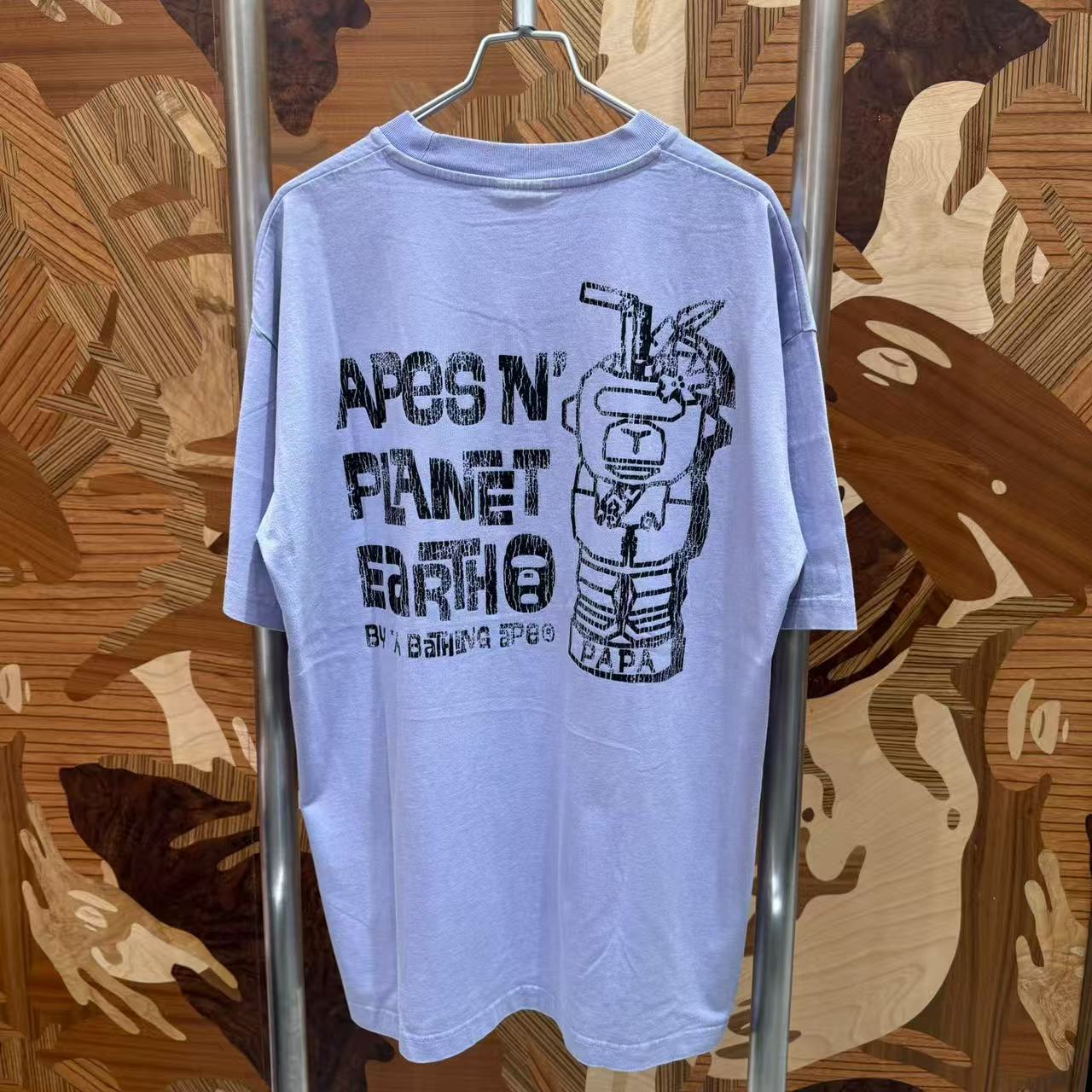 AAPE Relaxed fit AAPER graphic tee (1832) 寬鬆版