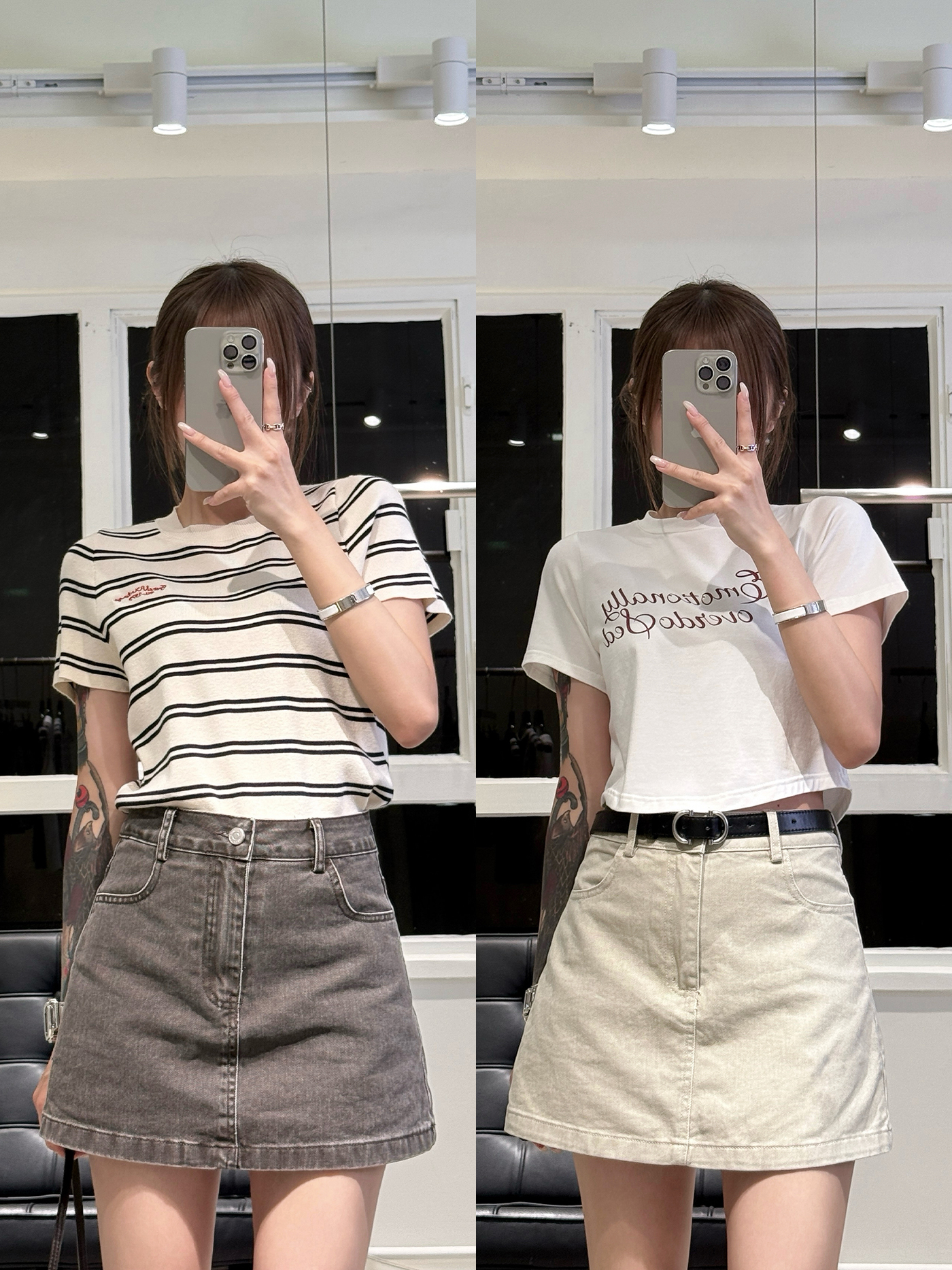 𝐕𝐢𝐧𝐭𝐚𝐠𝐞 𝐀-𝐥𝐢𝐧𝐞 𝐦𝐢𝐧𝐢 𝐬𝐤𝐢𝐫𝐭