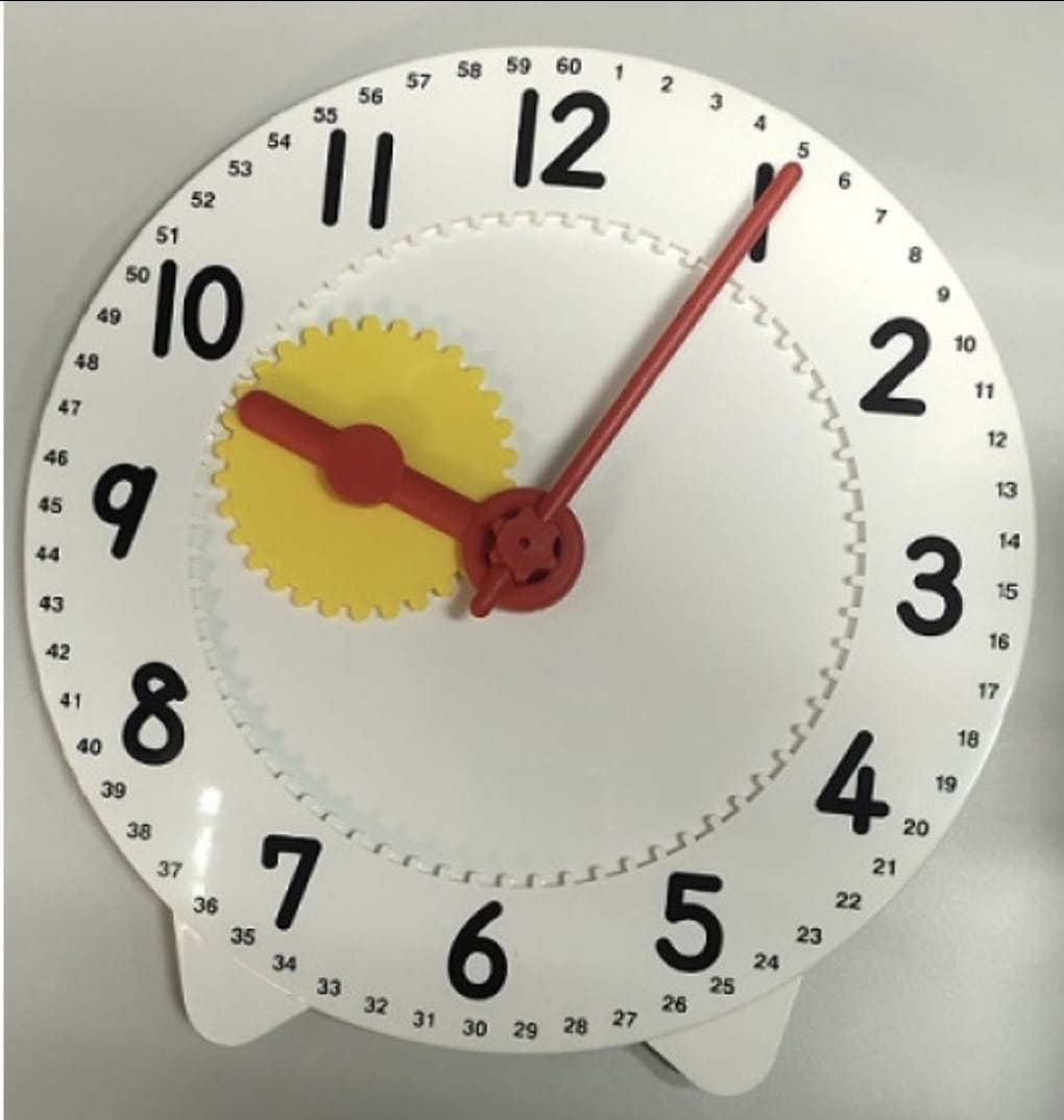認識時間，學習時鐘 clock