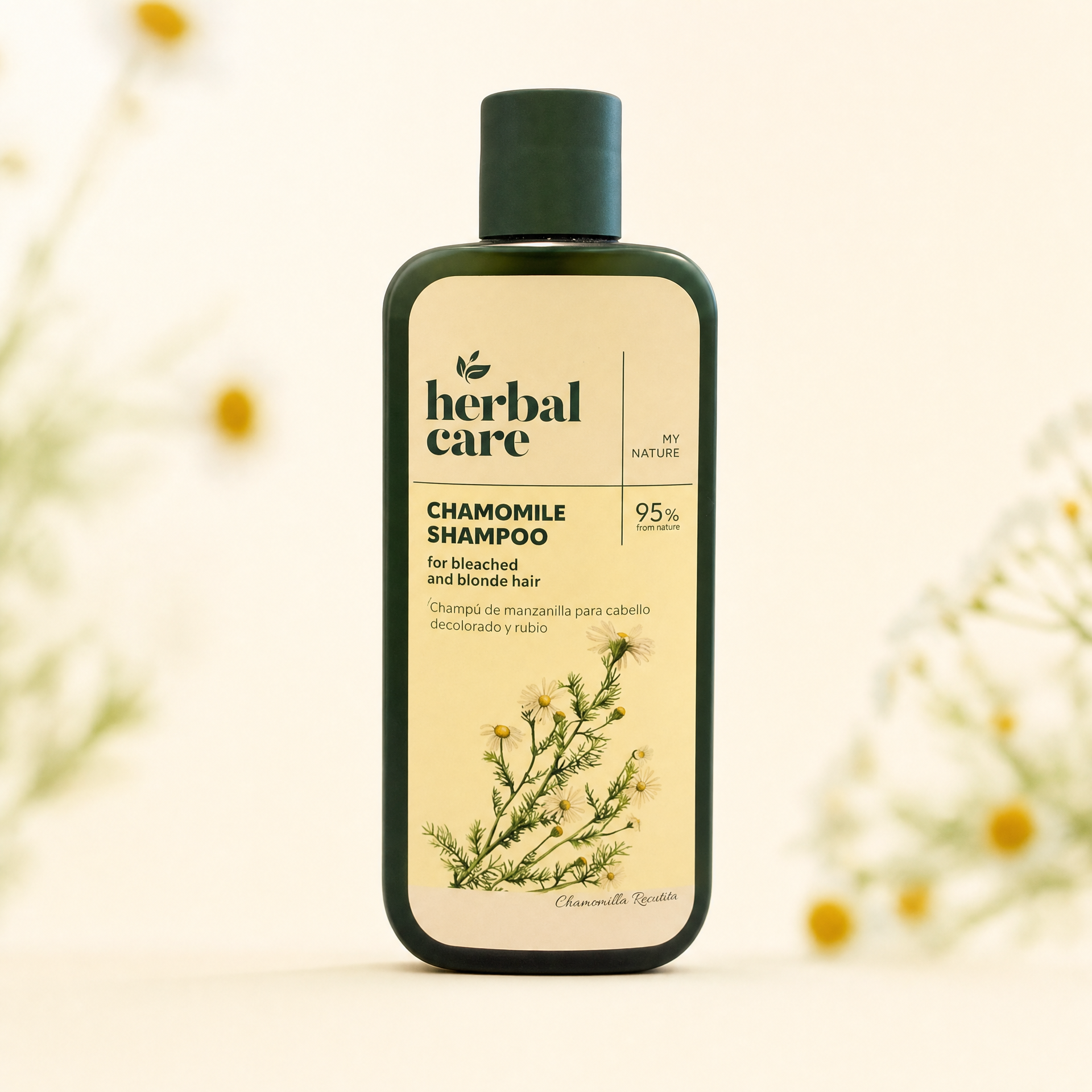 FARMONA - Herbal Care 草本洋甘菊洗髮水 330毫升｜漂染及染髮護理 