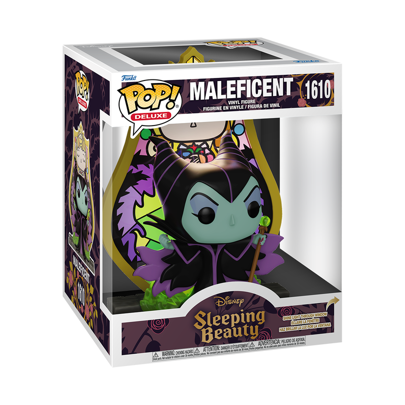 📦訂購 美國代購 Funko POP! Disney Deluxe Maleficent (Princess Aurora Stained Glass) Figure 黑魔后 模型