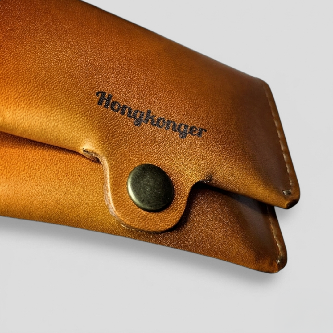 【專屬刻字】Hongkonger瘋馬牛皮卡片包