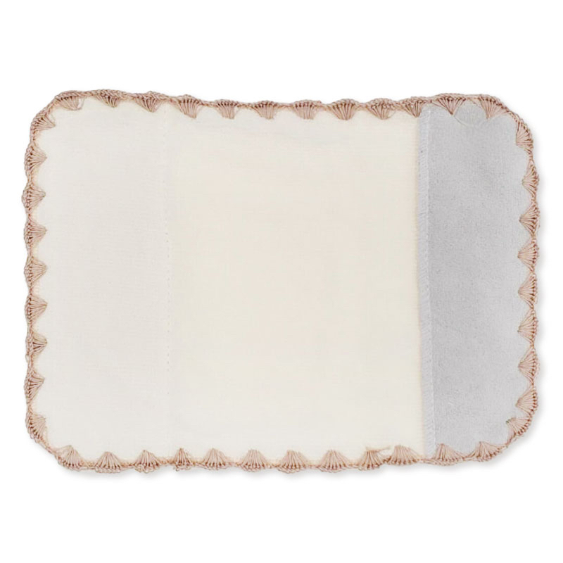 🇯🇵預訂 日本直送🇯🇵木馬刺繡象牙色雙面孭帶咬巾肩巾