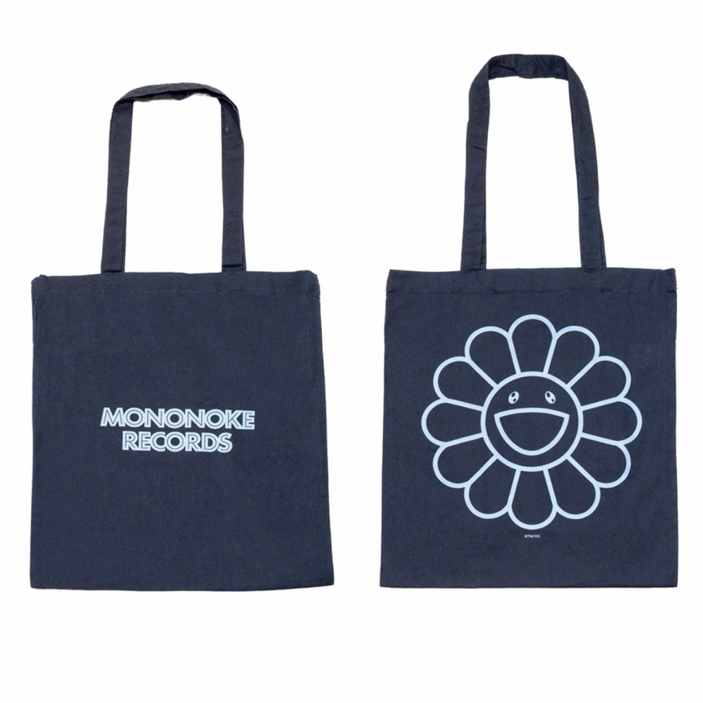 TONARI NO ZINGARO x 村上隆 MONONOKE RECORDS 經典太陽花帆布ToteBag 
