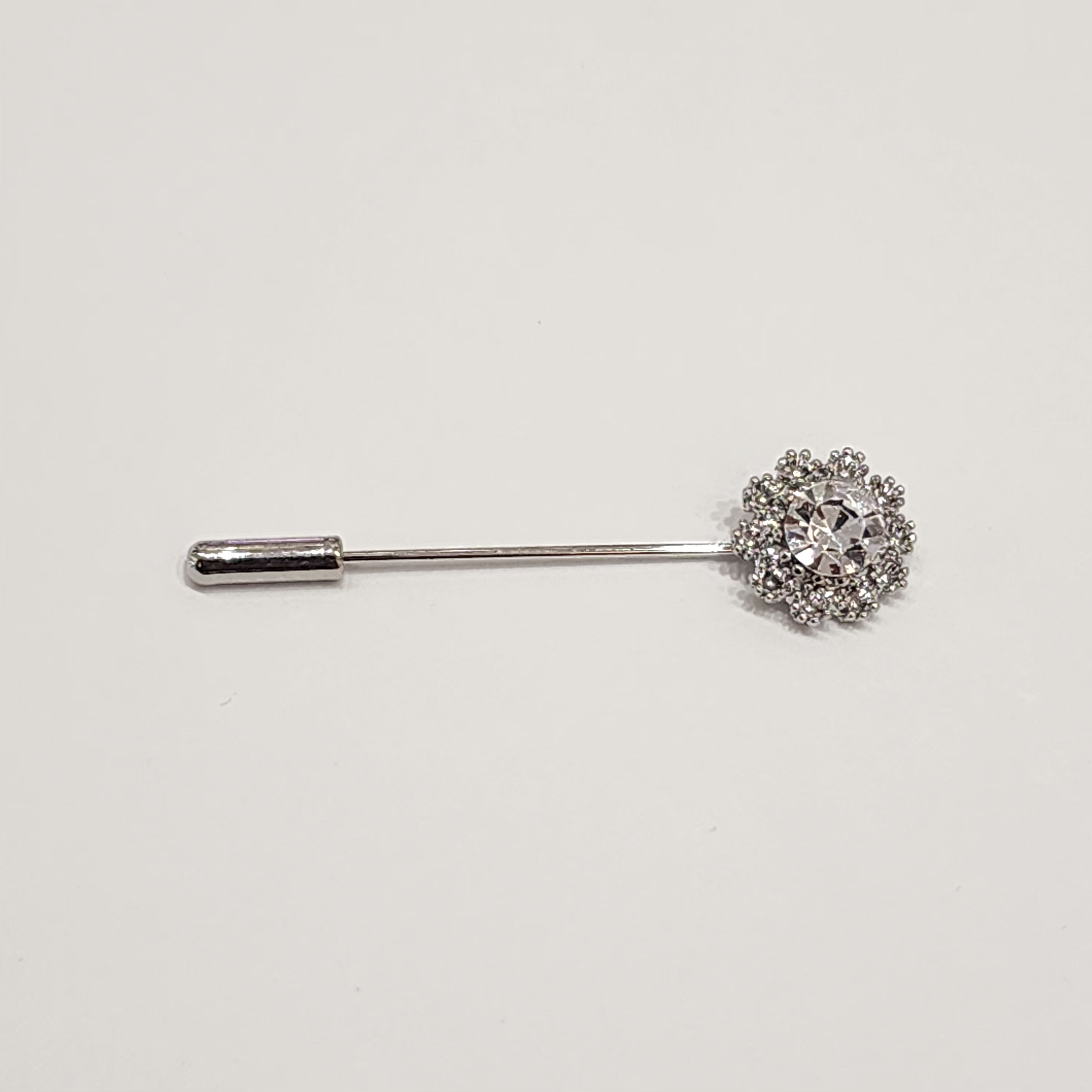 Swarovski Diamond In Flower Hijab Pin/Shawl Pin/Tudung Pin