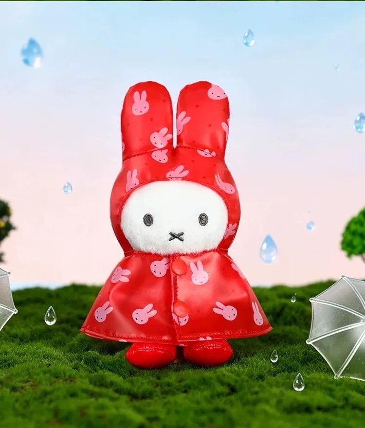 新登場 Miffy  雨衣掛件公仔盲盒 指定款式 (需拆盒拆袋確定)