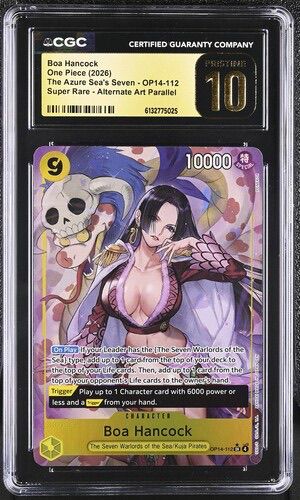 CGC Pristine 10 Boa Hancock OP14-112 (ENG)