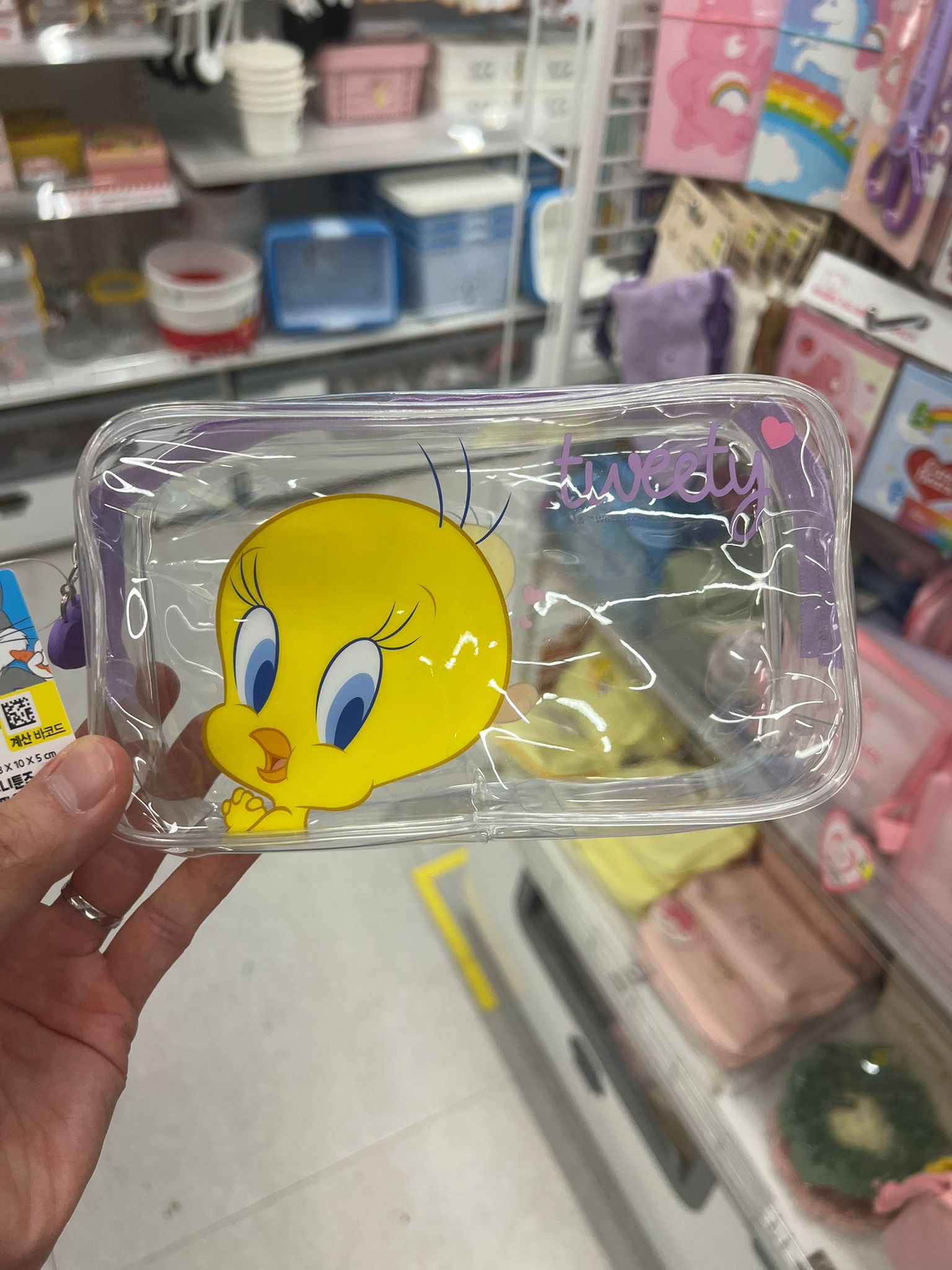 華納卡通透明袋