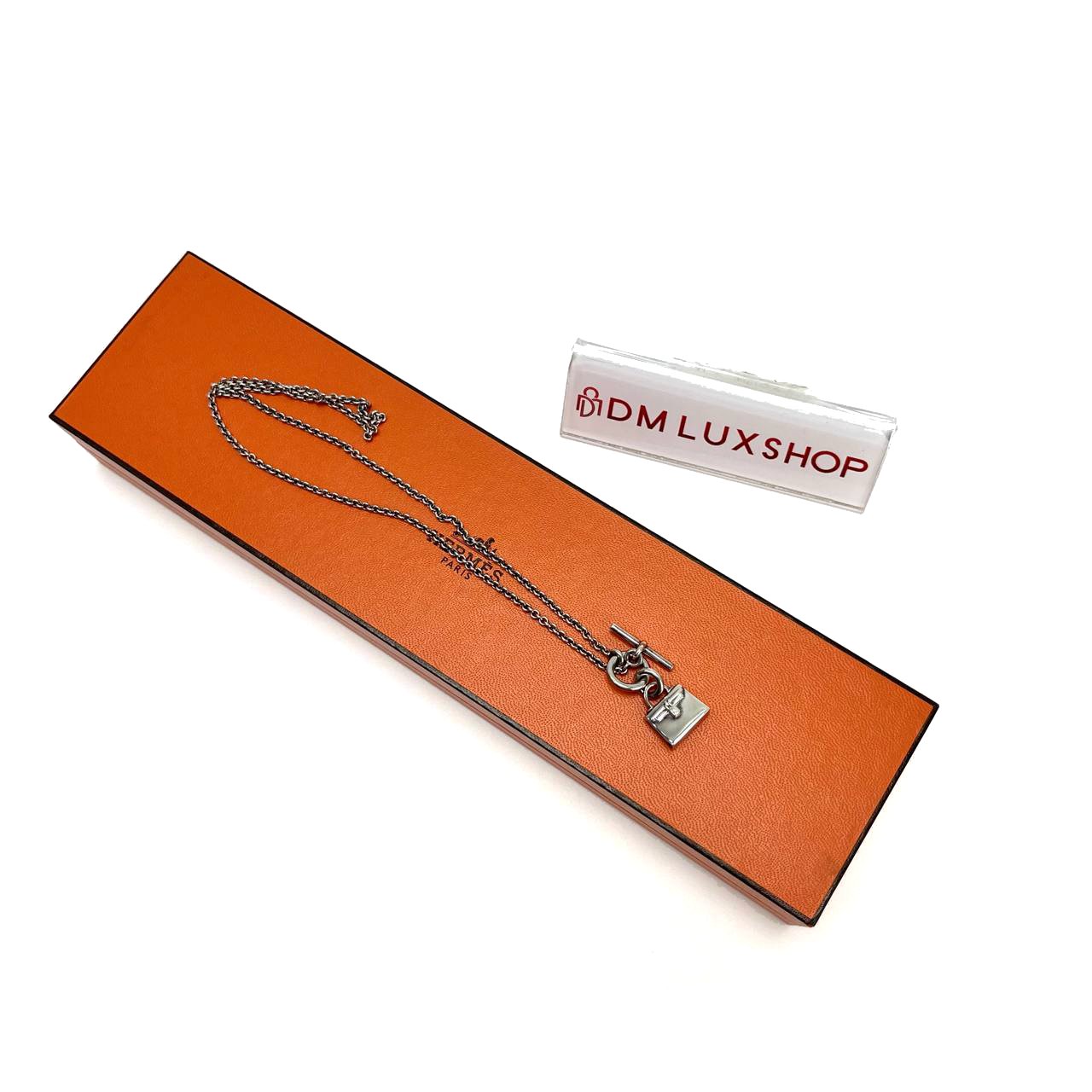 Hermes Amulettes Kelly Pendant PHW