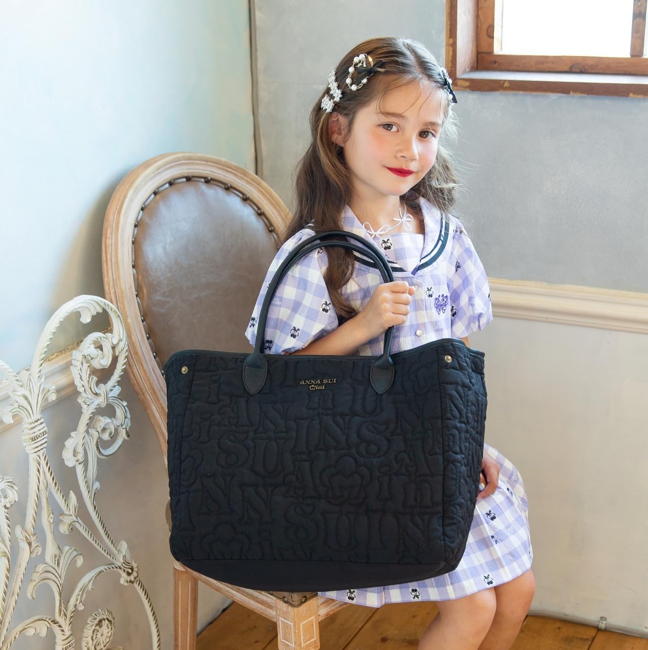 日本雜誌附錄 Anna Sui Mini 雙面手提包