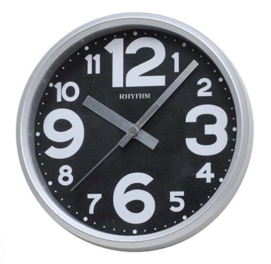 CMG890GR/7"圓/柔針掛鐘(金,銀座掛兩用)