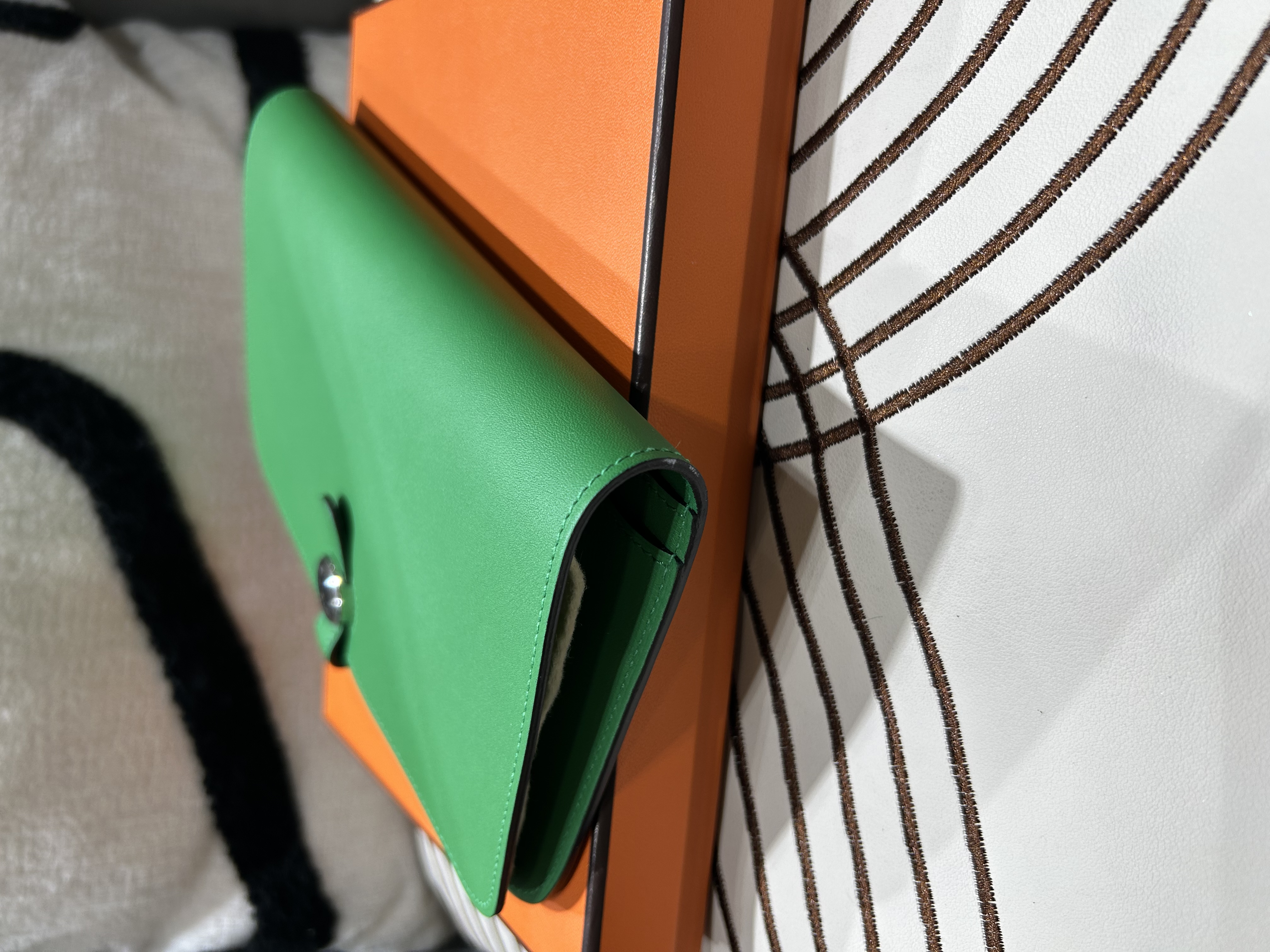 未使用品 HERMES Dogon duo gm wallet Stamp C 100%Authentic, Unused 未使用品 ✅Box
