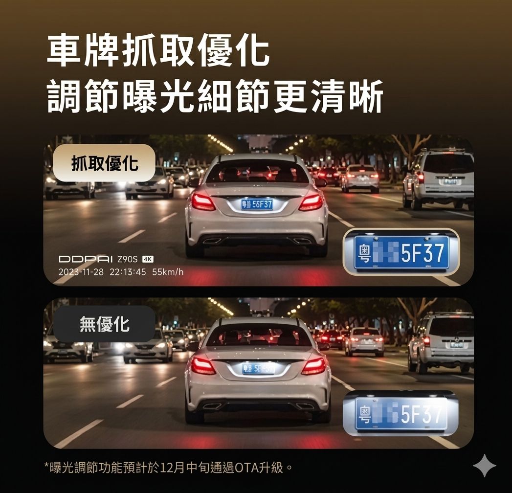 盯盯拍 DDPAI z90s 前後雙鏡頭行車記錄儀 車cam (預購產品)