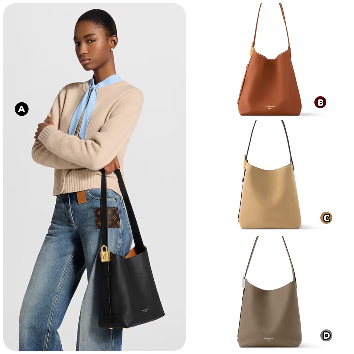 【頂級】LV Low Key Hobo PM 手袋