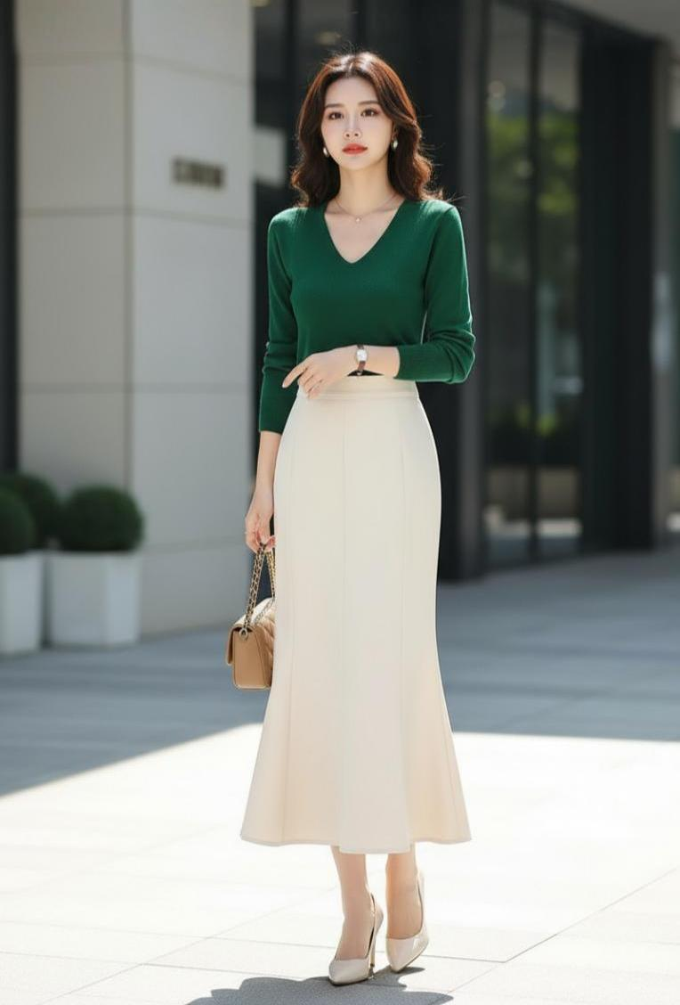 Mermaid Midi Skirt