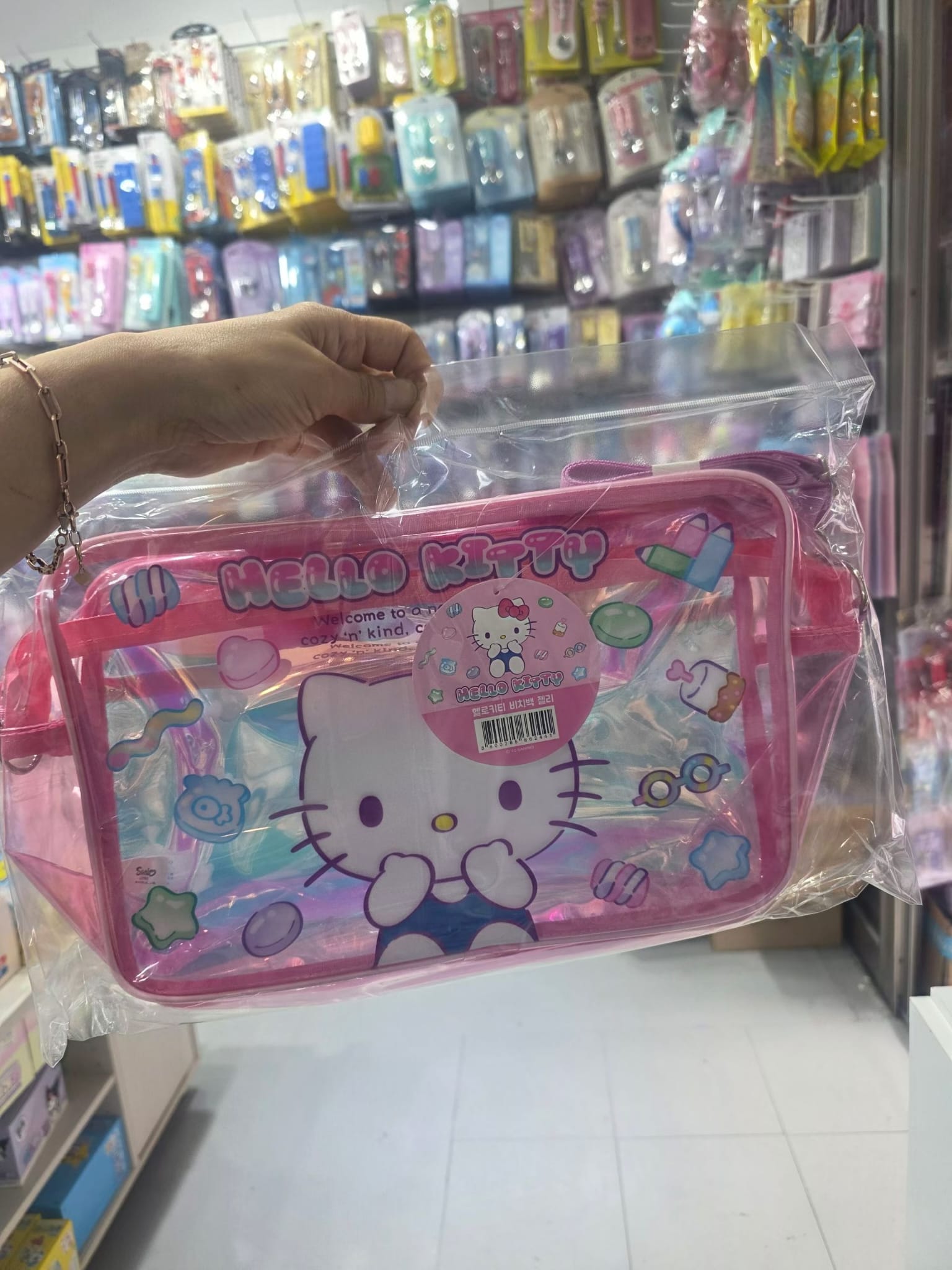   【預訂】韓國直送 Sanrio 沙灘包