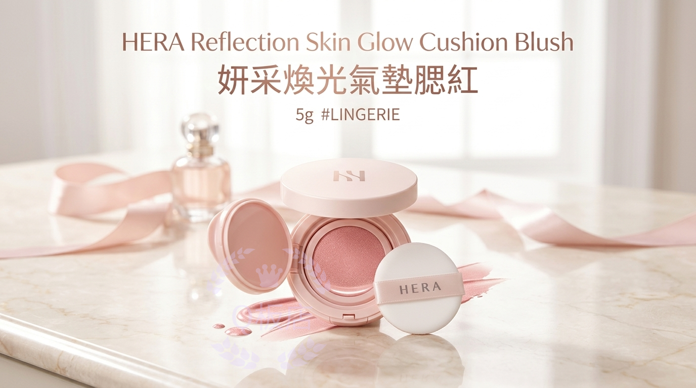 HERA Reflection Skin Glow Cushion Blush 妍采煥光氣墊腮紅 5g #LINGERIE