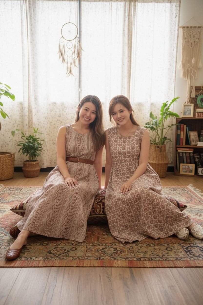 Milky White Set of 2 (Outer+sleeveless OP) #643