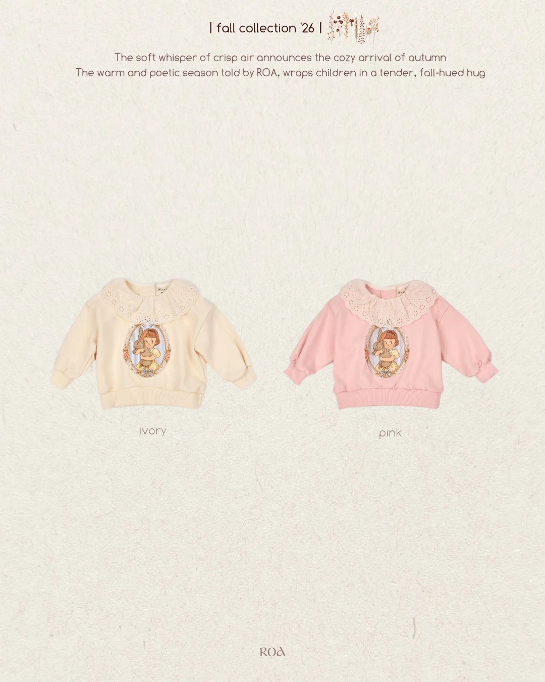 Roa Frill Sweatshirt