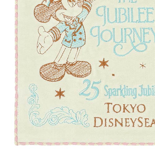 【預訂】DisneySea 25th The Jubilee Journey - 方巾