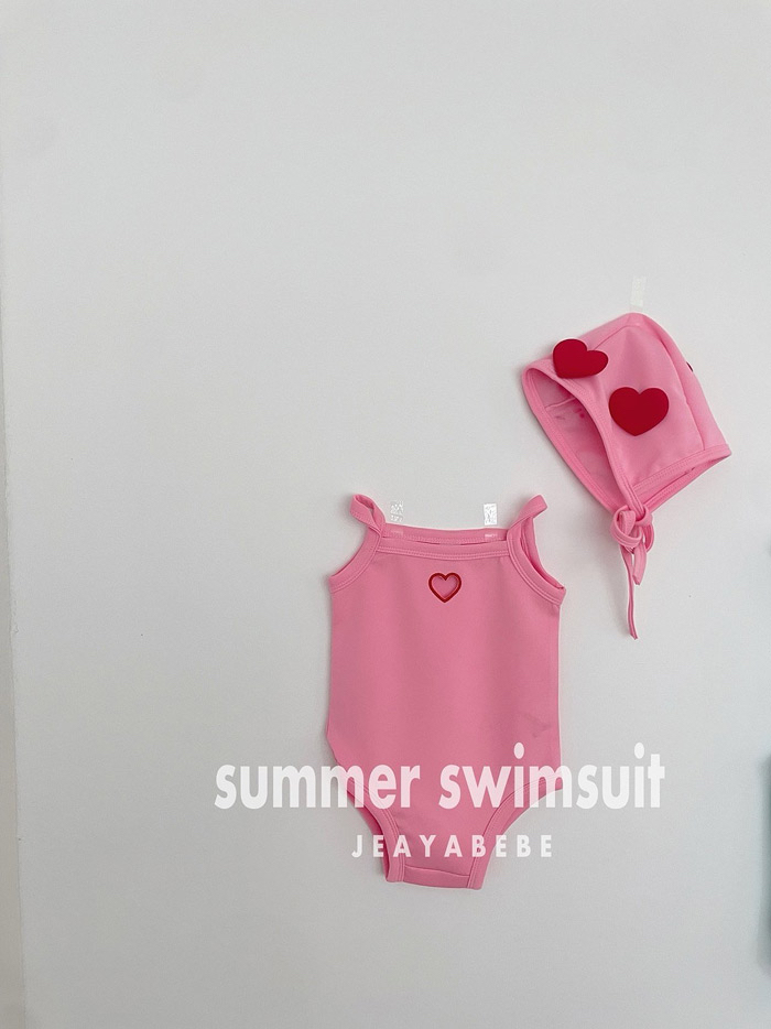 🇰🇷JeayaBebe泳衣+帽