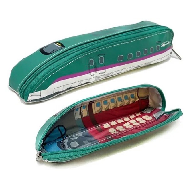 日本直送日本版新幹線日本電車筆袋/筆擦膠套裝