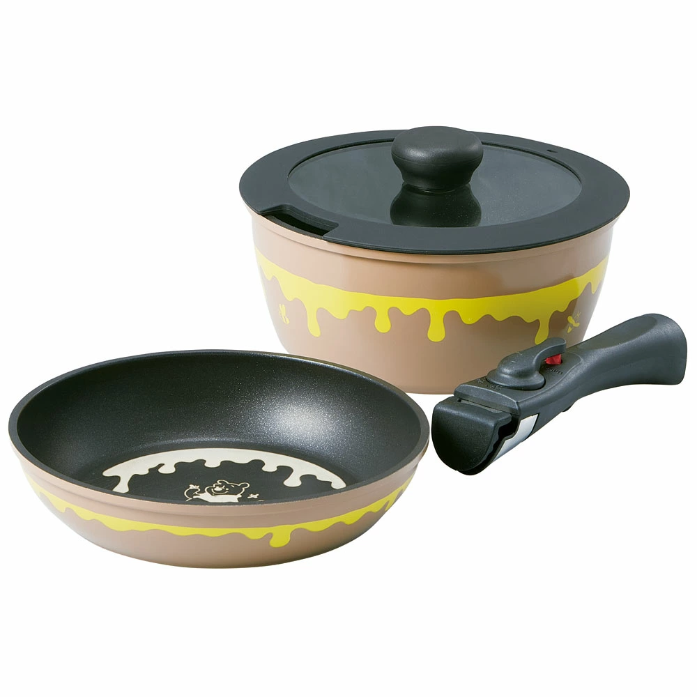 日本 Skater 可拆手柄式易潔煎鍋套裝 (電磁爐適用)