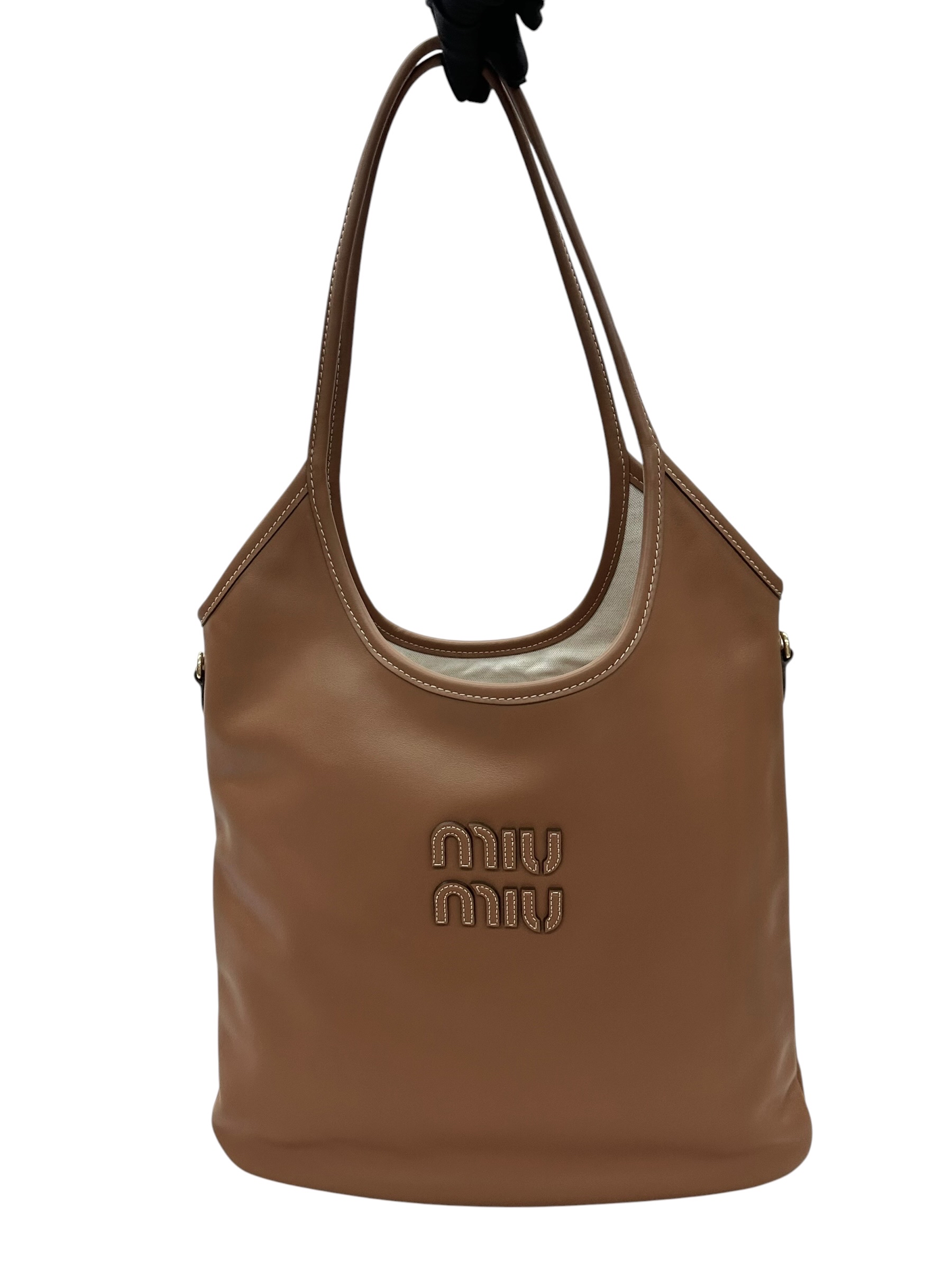 Pre-owned Miumiu Ivy Leather Bag / Product Code:081402