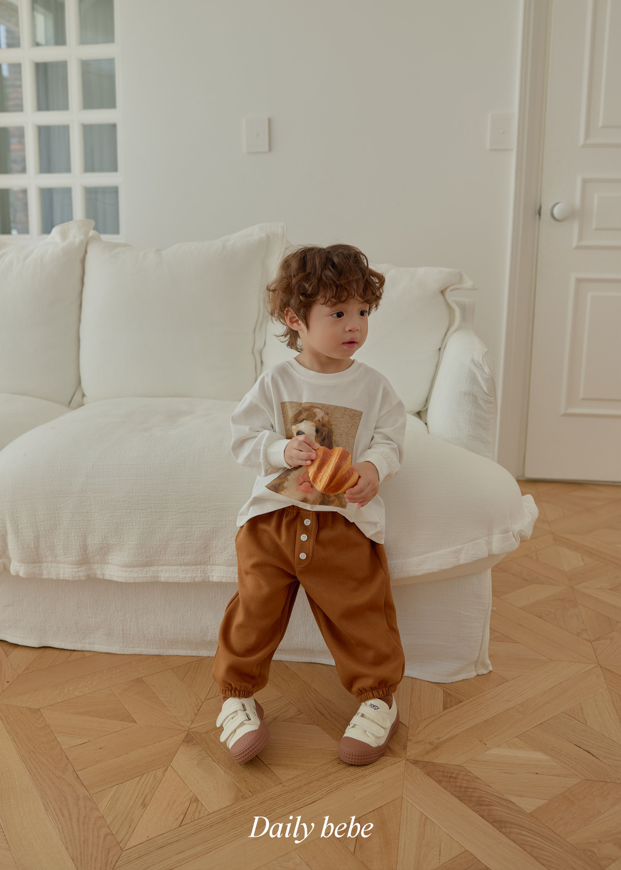Dailybebe | Button Jogger Pants