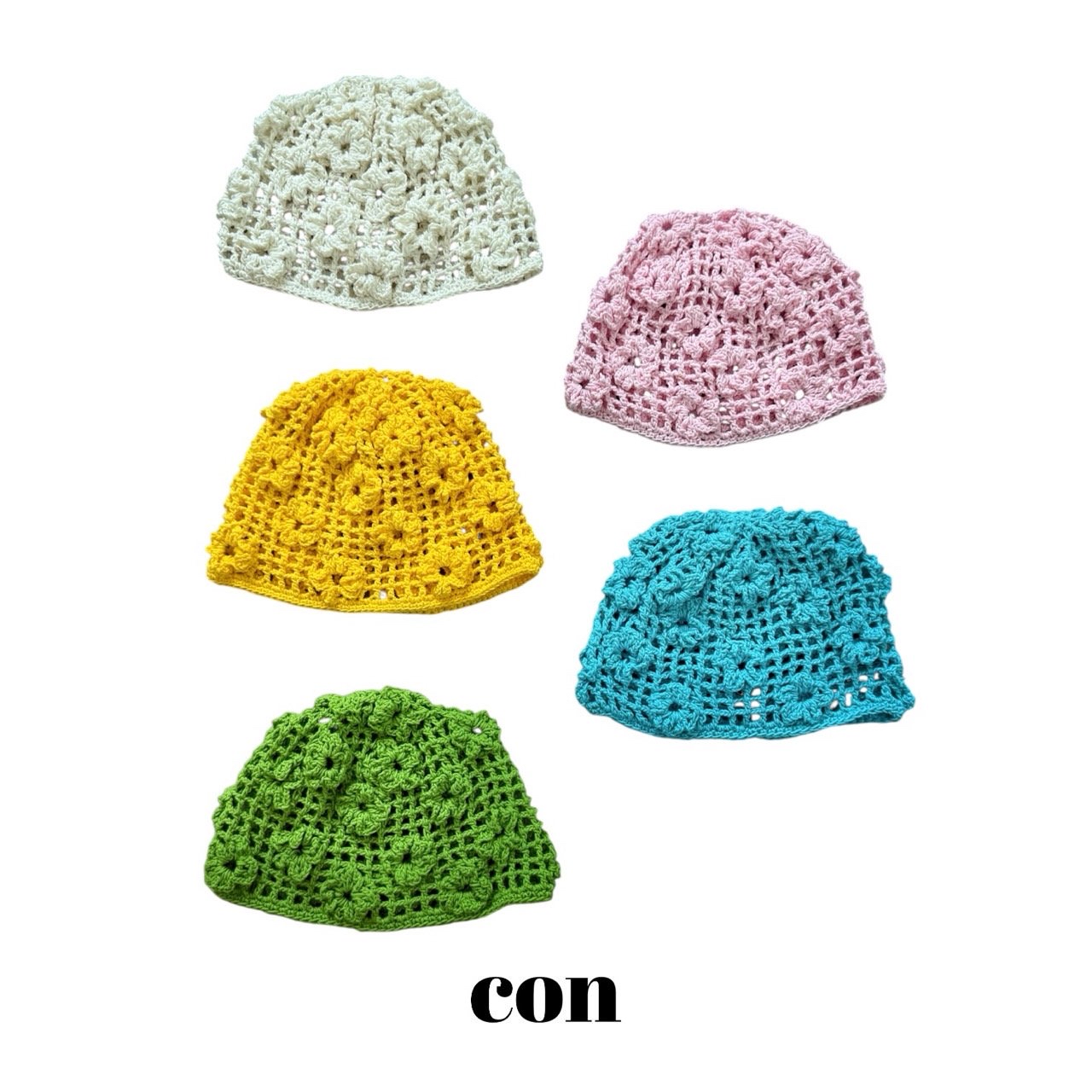 Con | Fluffy Flower Beanie(ACC)