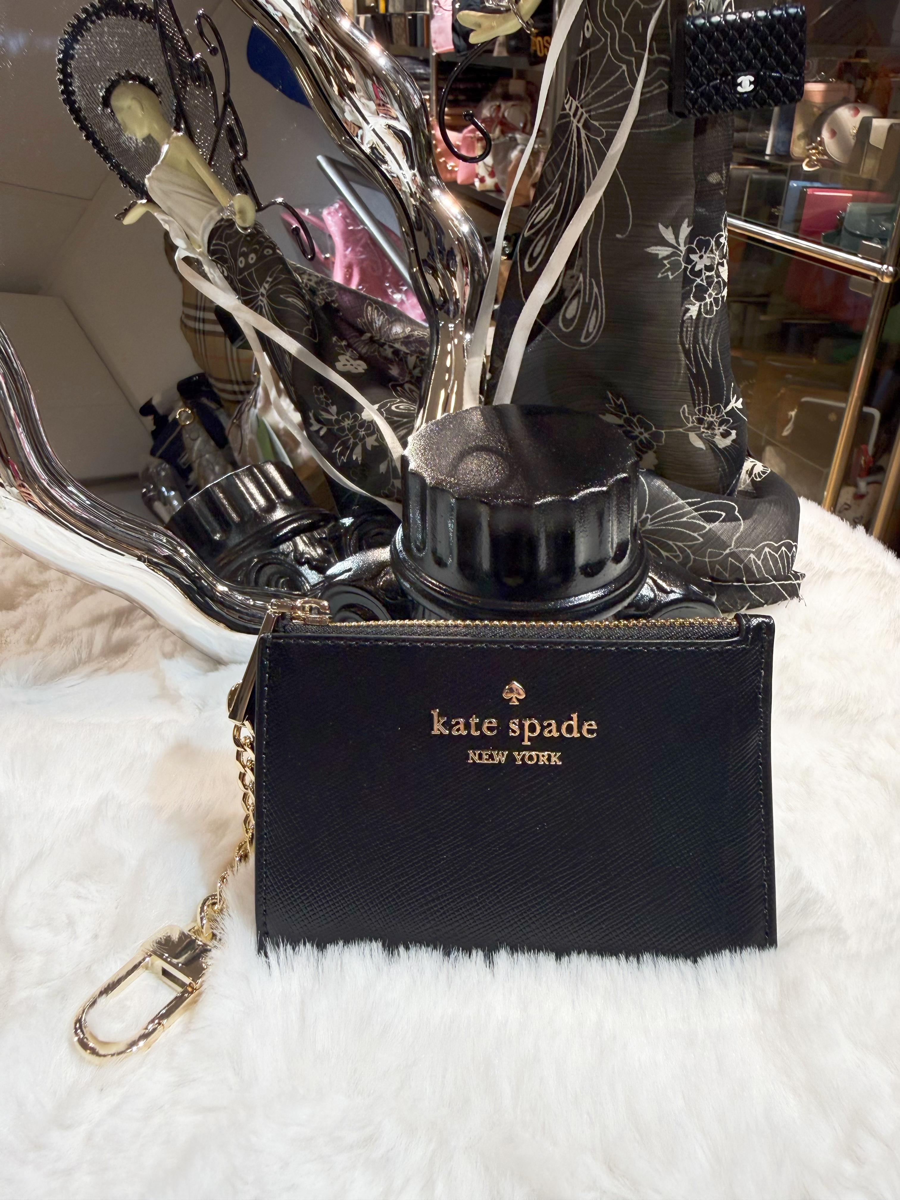 Kate Spade card case blk