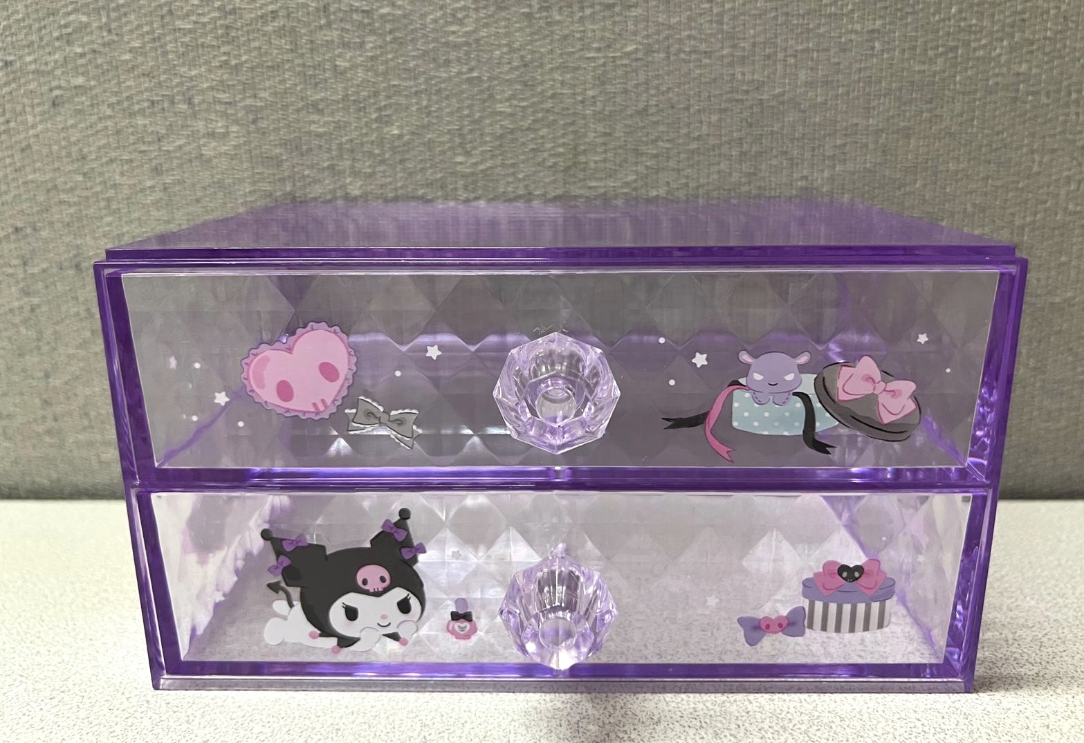 🎌日本直送🎌 Kuromi 透明收納系列