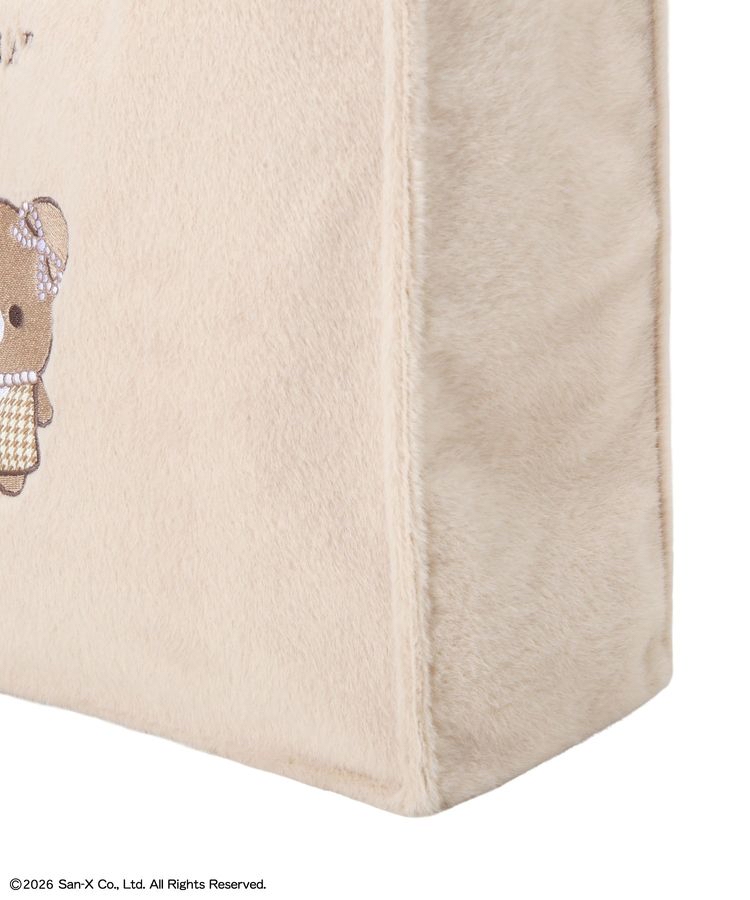 🎀【預訂】Maison de FLEUR × RILAKKUMA Tote Bag W