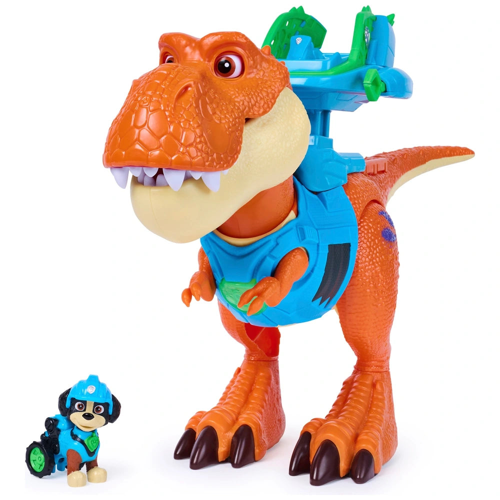 PAW Patrol 汪汪隊立大功 The Mighty Movie 巨型恐龍互動聲光玩具 Rubble Figure 套裝