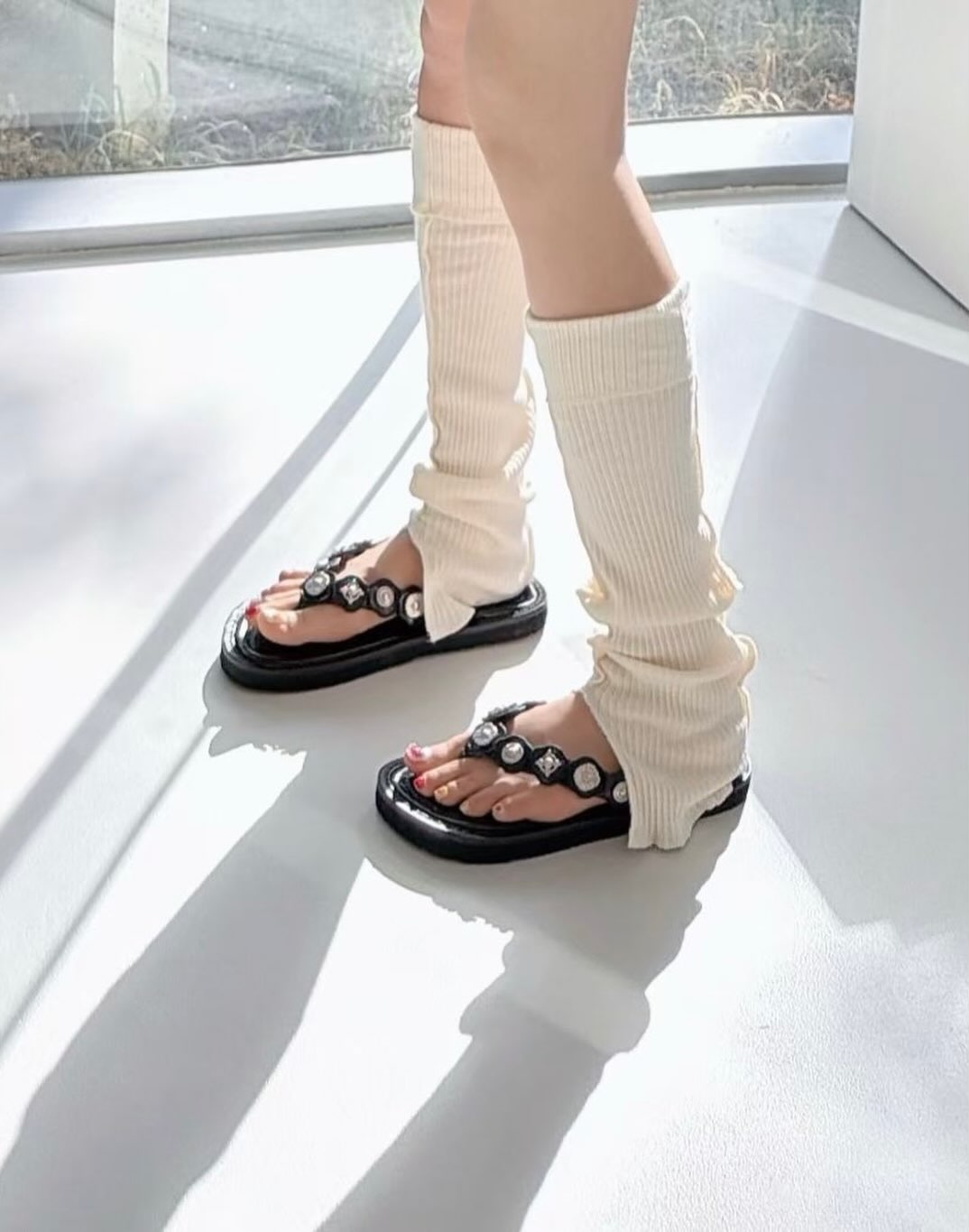 (2026FW) ECHOPARTY - LEG WARMERS 