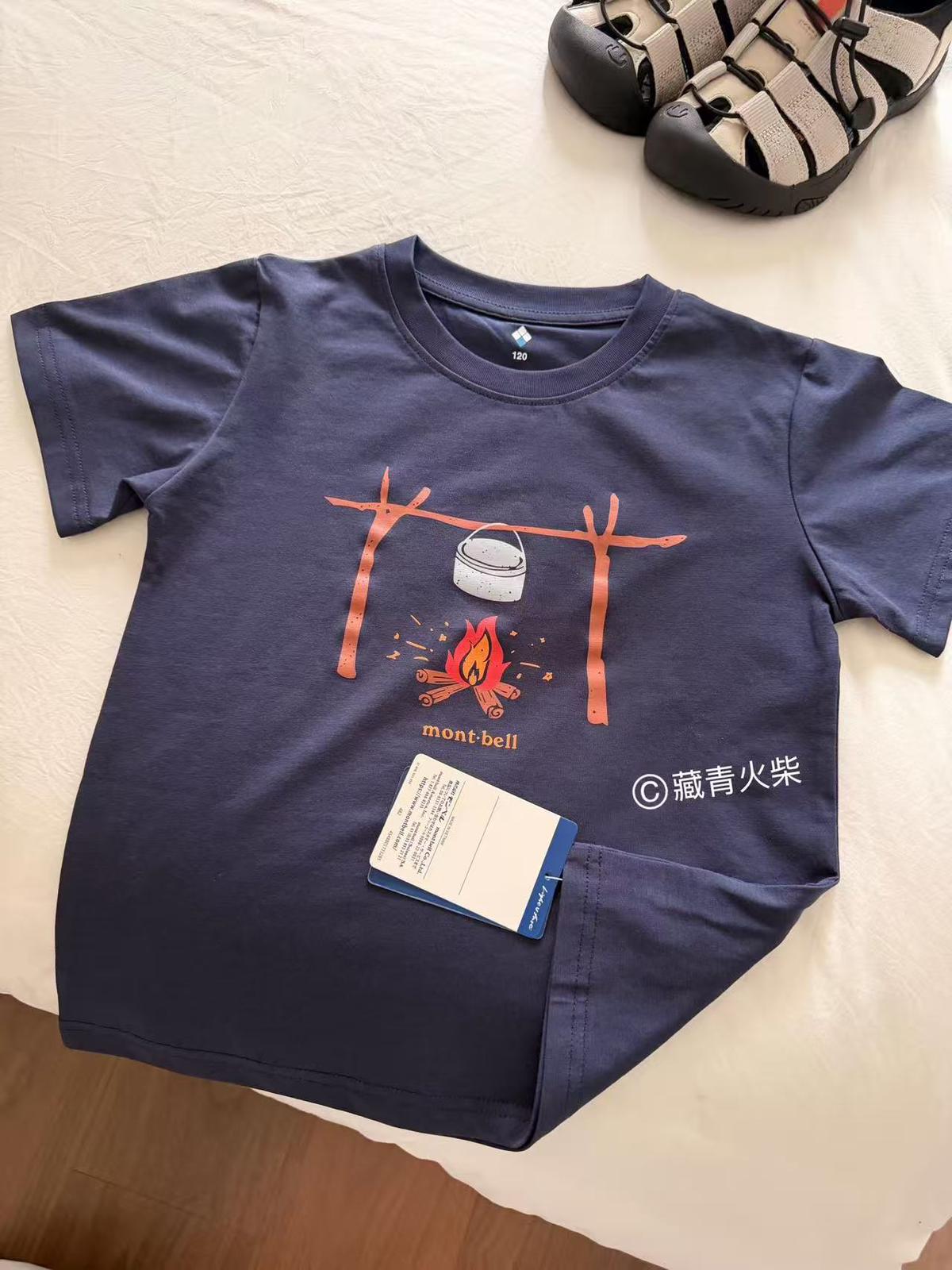 🌟*預售*🌟2件$99。日單 montbell 系列印花短袖