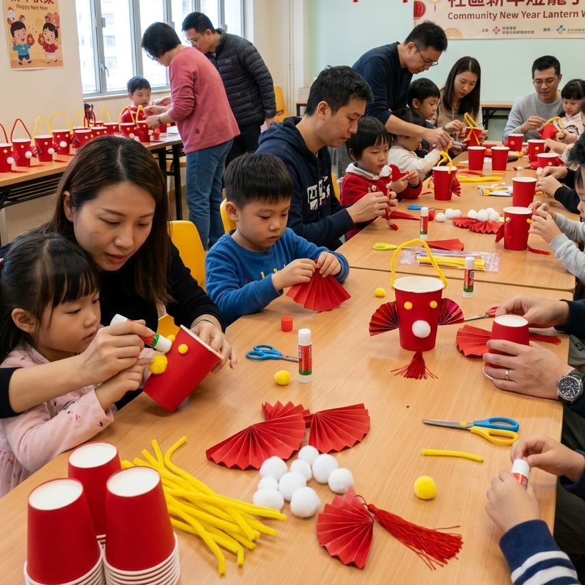 DIY新年燈籠材料包 🏮｜傳統工藝新演繹｜可提供外展教學