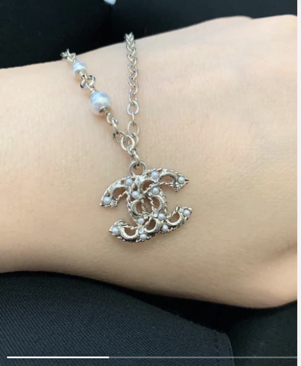 Chanel 香奈兒雙C手鍊