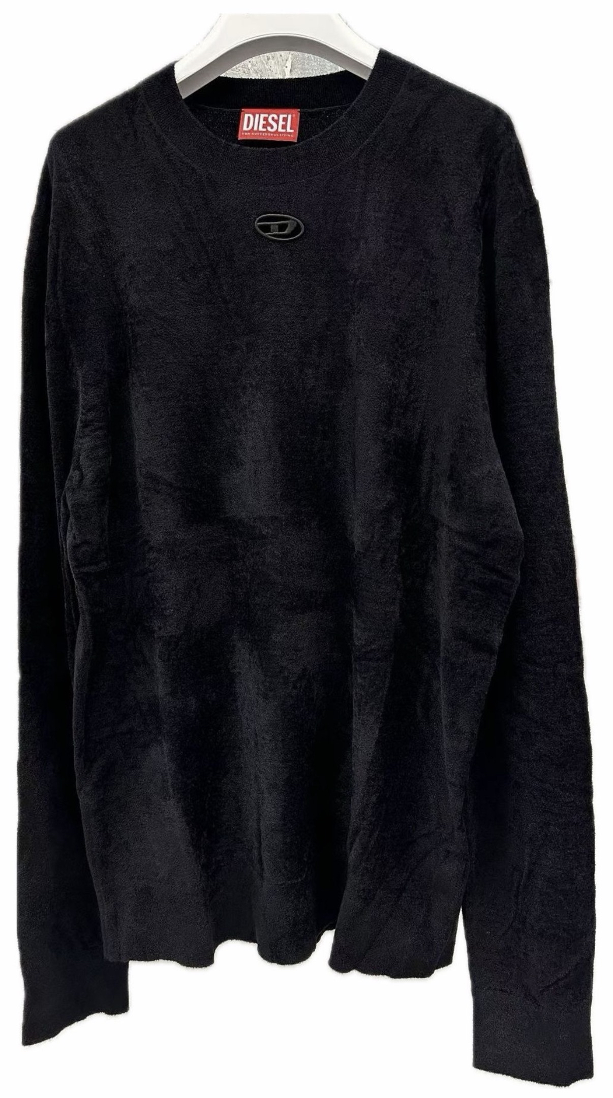 Diesel絨面黑色長袖