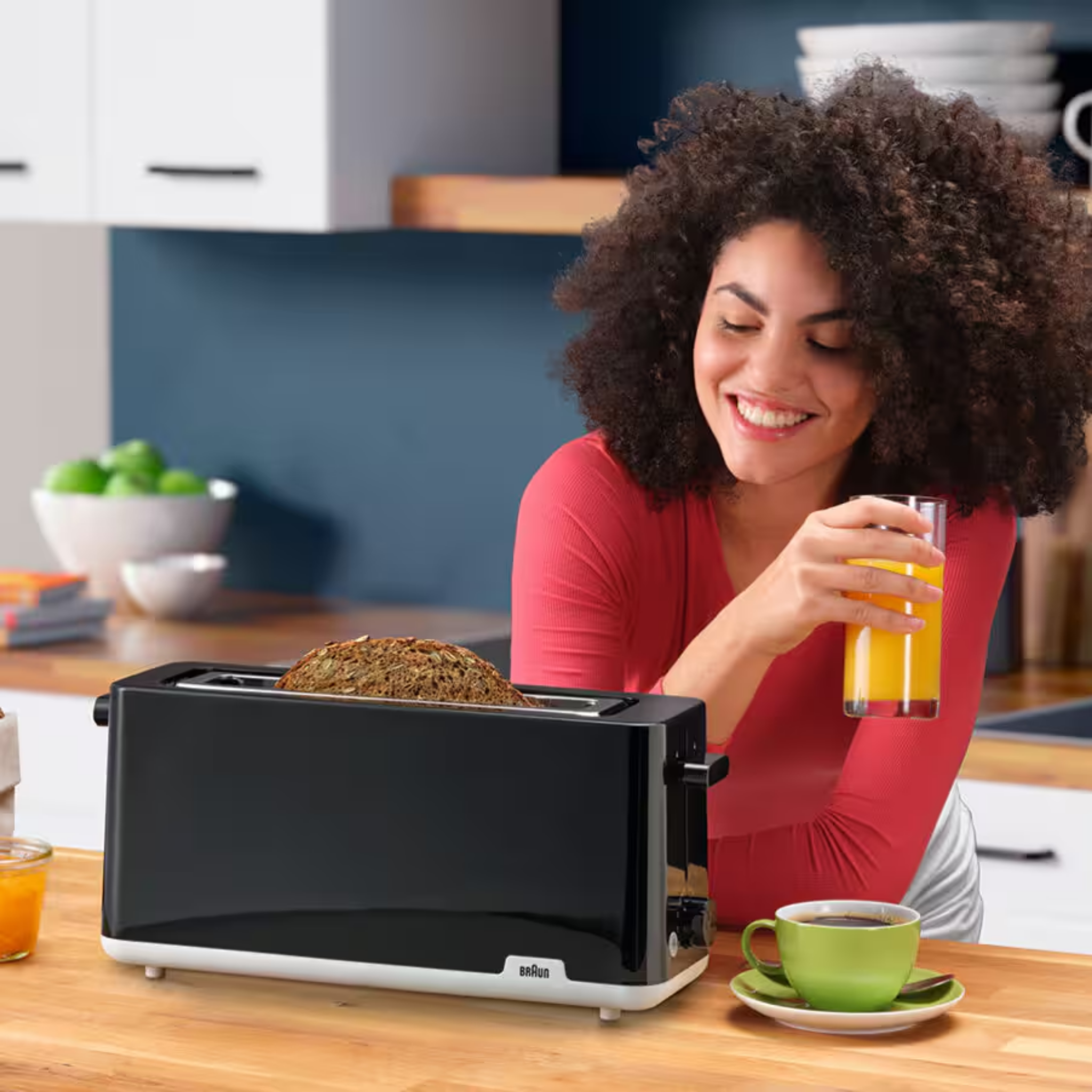 Braun Breakfast1 2-Slot Toaster Black (HT1110BK)