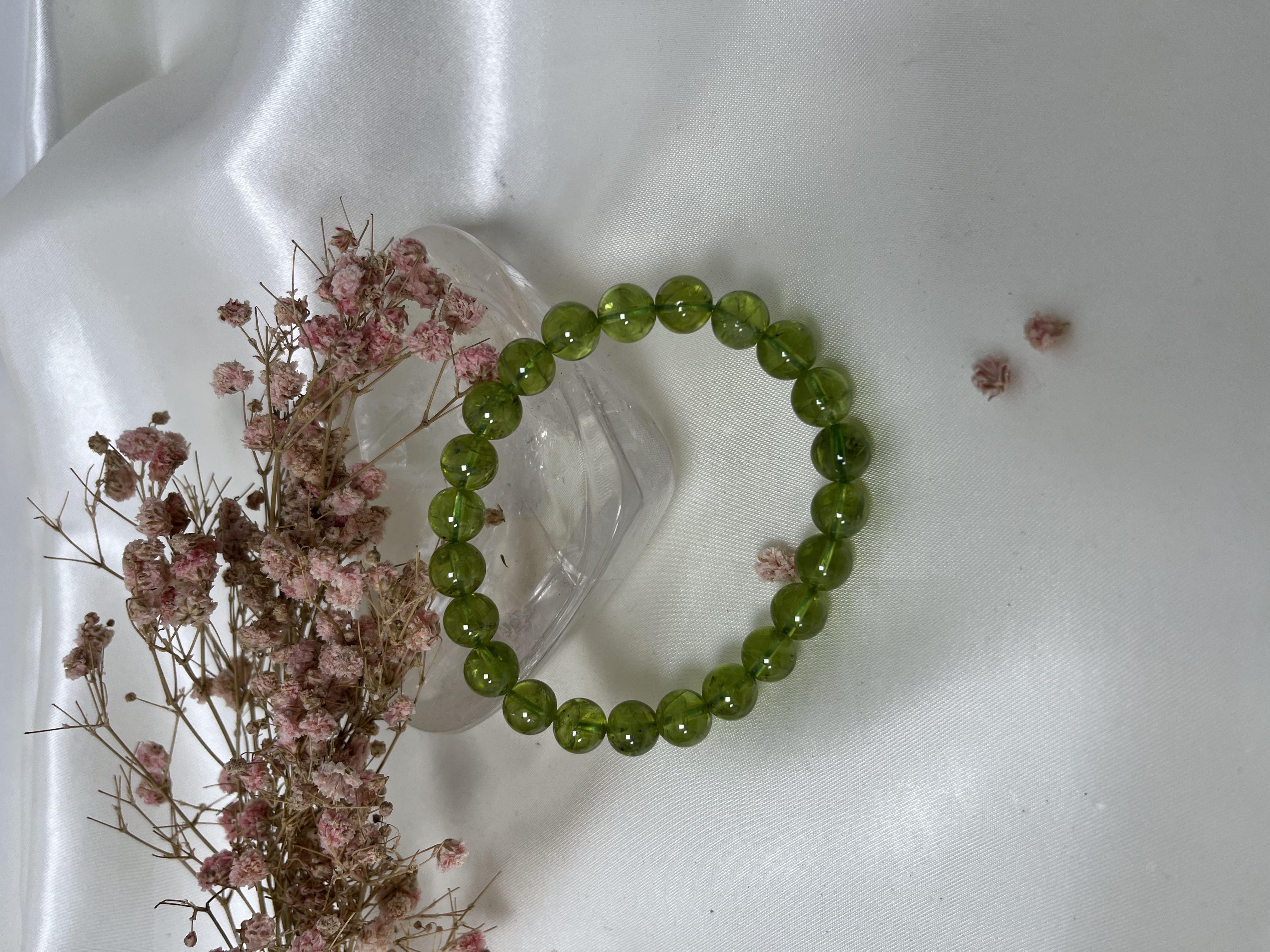 高品質天然橄欖石 8.6mm